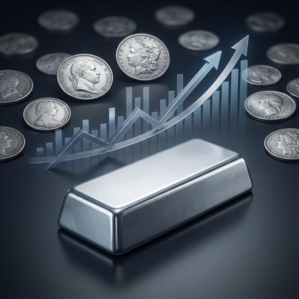 أسعار الفضة عبر الزمن