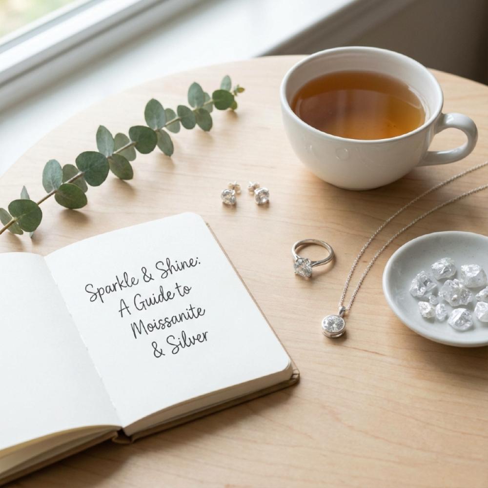 الفضة والمويسانايت: فخامة متوازنة تليق بذوق الرجال والنساء معًا