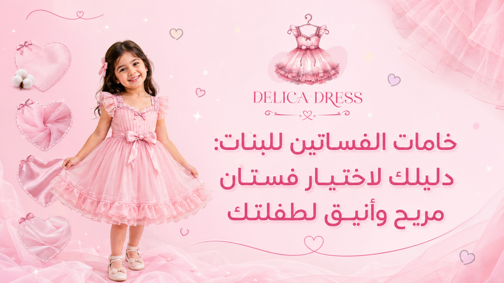 خامات الفساتين للبنات