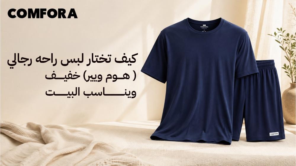 كيف تختار لبس راحه رجالي ( هوم ويير) خفيف ويناسب البيت