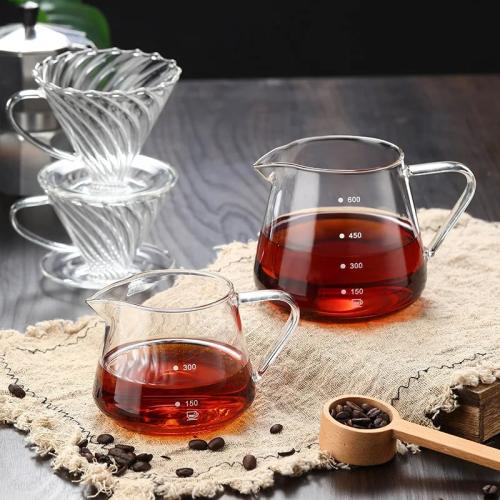 إبريق قهوة زجاجي