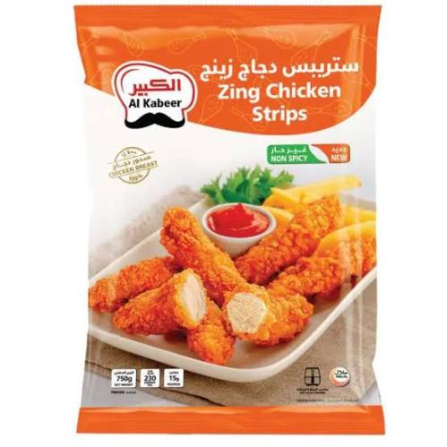 الكبير ستريبس دجاج زينج غير حار 750 جرام
