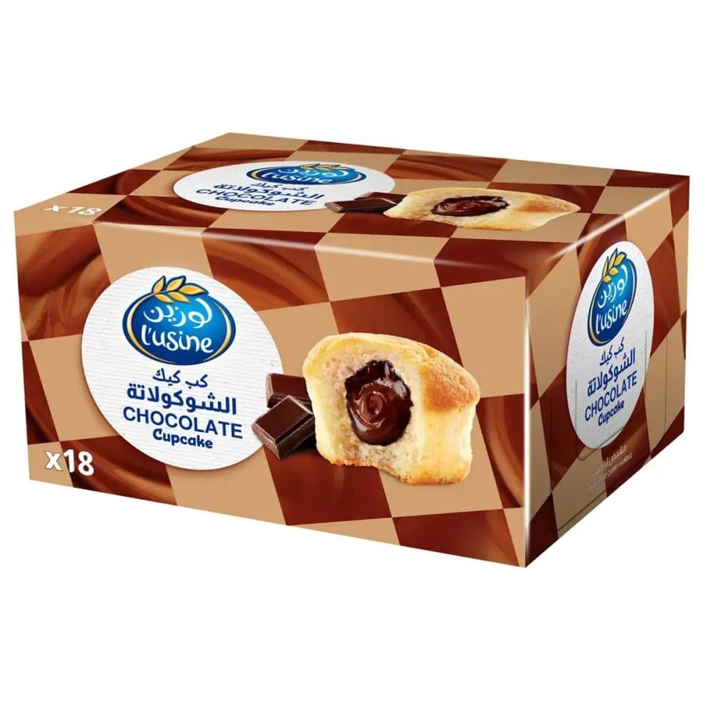 لوزين كب كيك الشوكلاته 18*30 جرام
