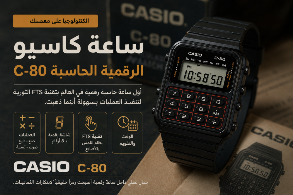 قصة ساعات Casio Calculator Watch الشهيرة