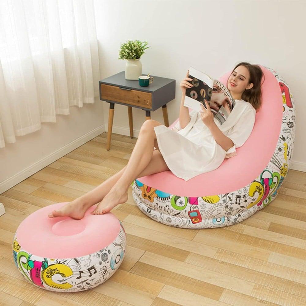 كرسي هوائي قابل للنفخ و الاسترخاء