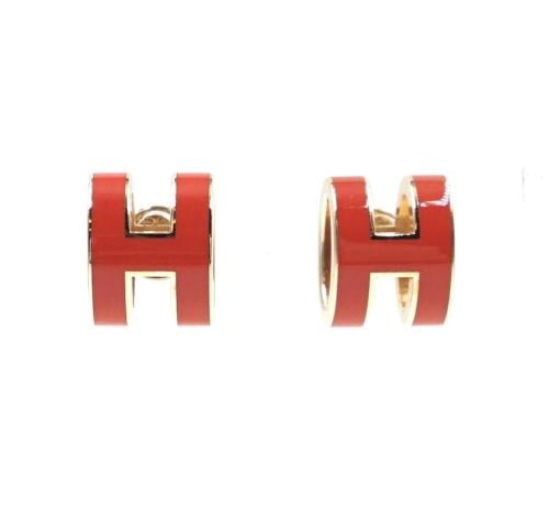 Hermes earring red