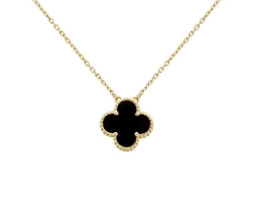 Van cleaf necklace black