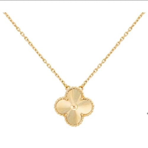 Van cleaf necklace gold