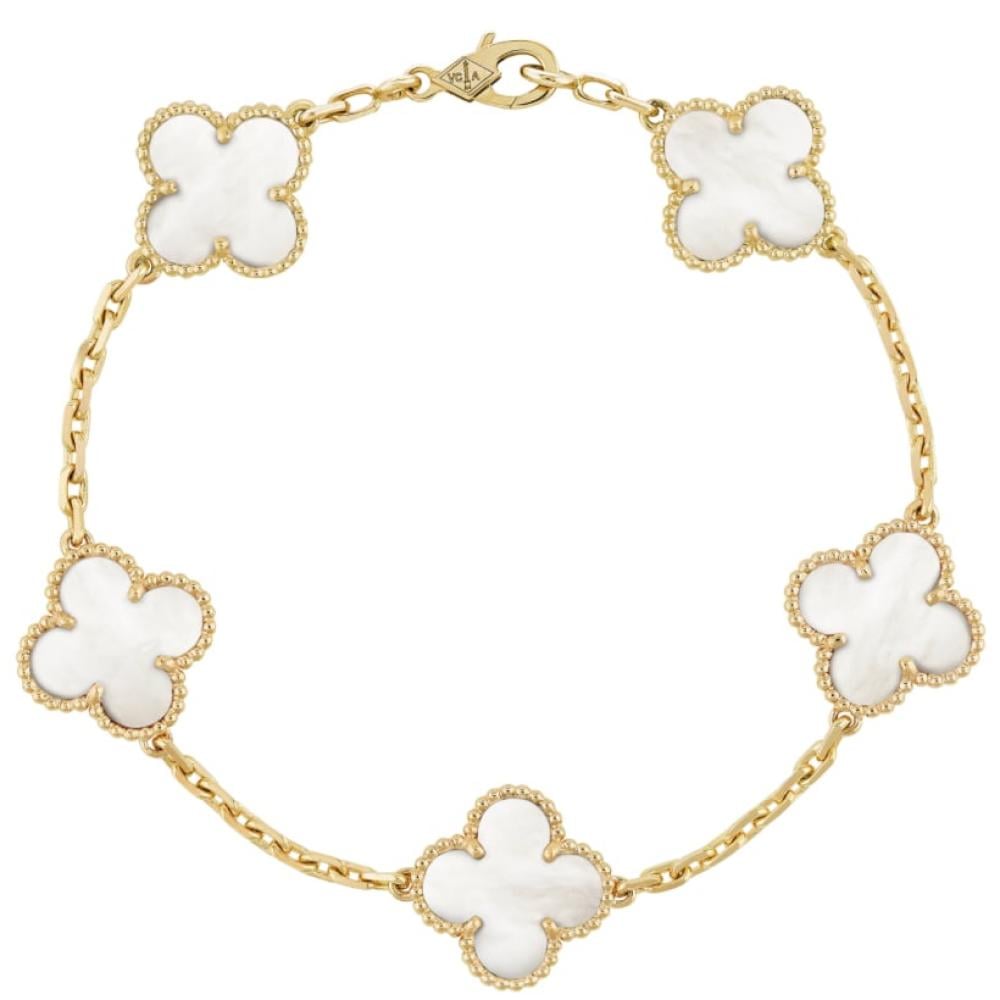 Van cleaf bracelet white