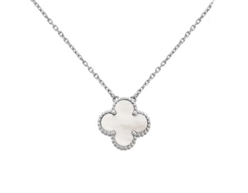 Van cleaf necklace white(silver)