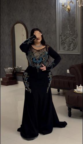 فستان شك اسود