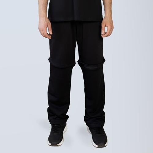 Black pants with zipper - SCORPION