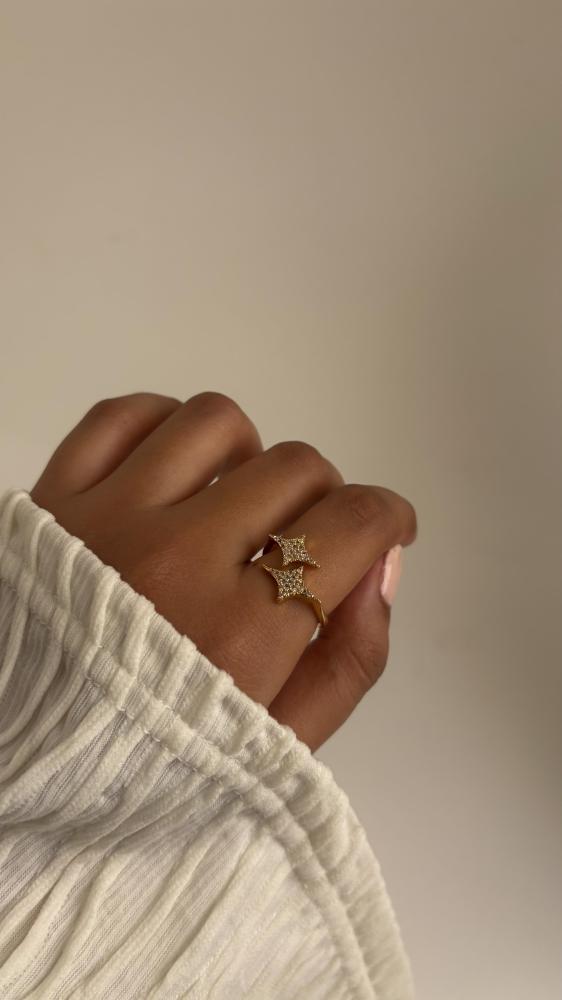 طقم اسورة شعاع مع الخاتم