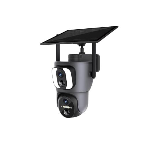 Dual Lens 4G Solar Surveillance Camera