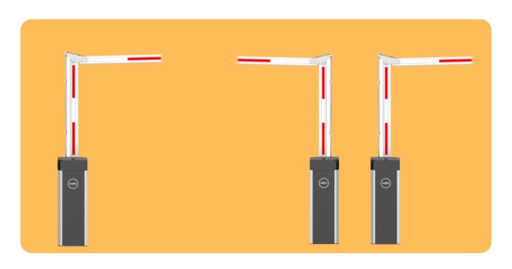 Dahua IPMECD-3011 Folding Arm Barrier: Reliable and Fast Access Control Solution in Saudi Arabia