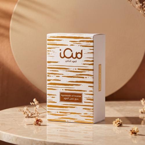 Oud oil incense, 8 sticks