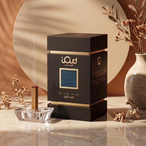 علب هدايا -هدية عود أزرق