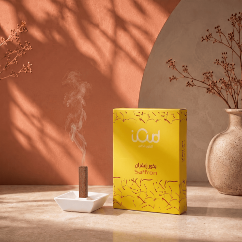Saffron incense, 16 sticks