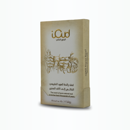 مزيج من روشا عود ، غني وعطري ، في 16 حبة.