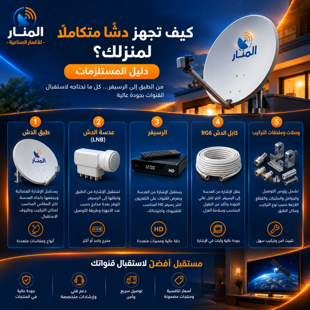 دليل المستلزمات