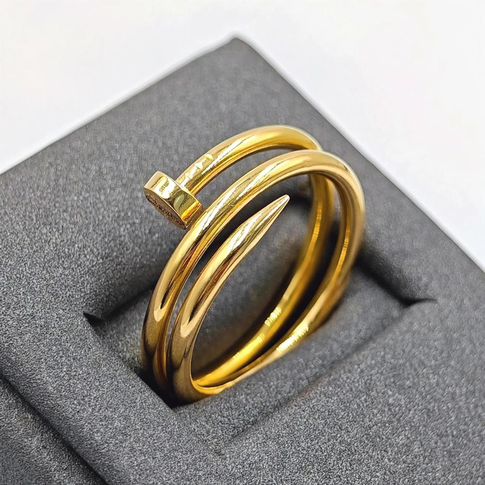 18K Gold Ring - خاتم ذهب عيار 18