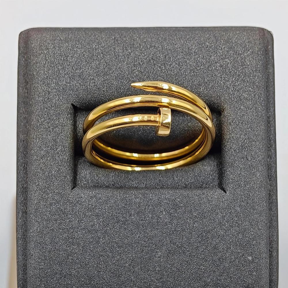 18K Gold Ring - خاتم ذهب عيار 18