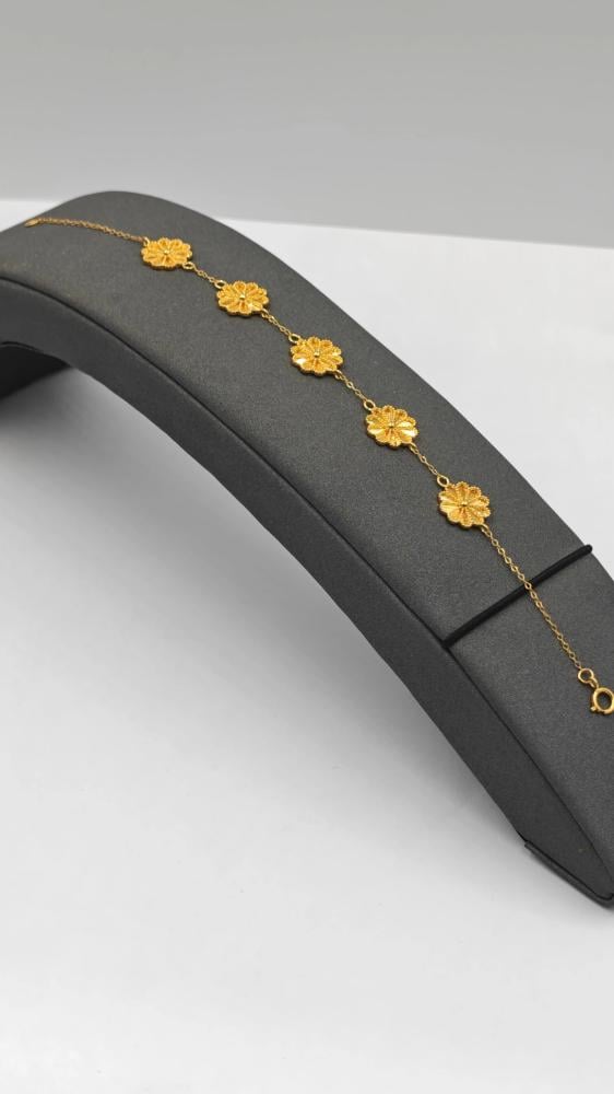 سوار ذهب عيار 21 – 21K Gold Bracelet