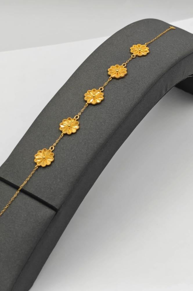 سوار ذهب عيار 21 – 21K Gold Bracelet