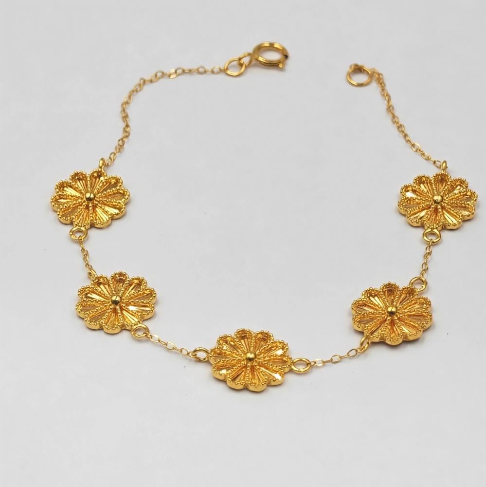 سوار ذهب عيار 21 – 21K Gold Bracelet