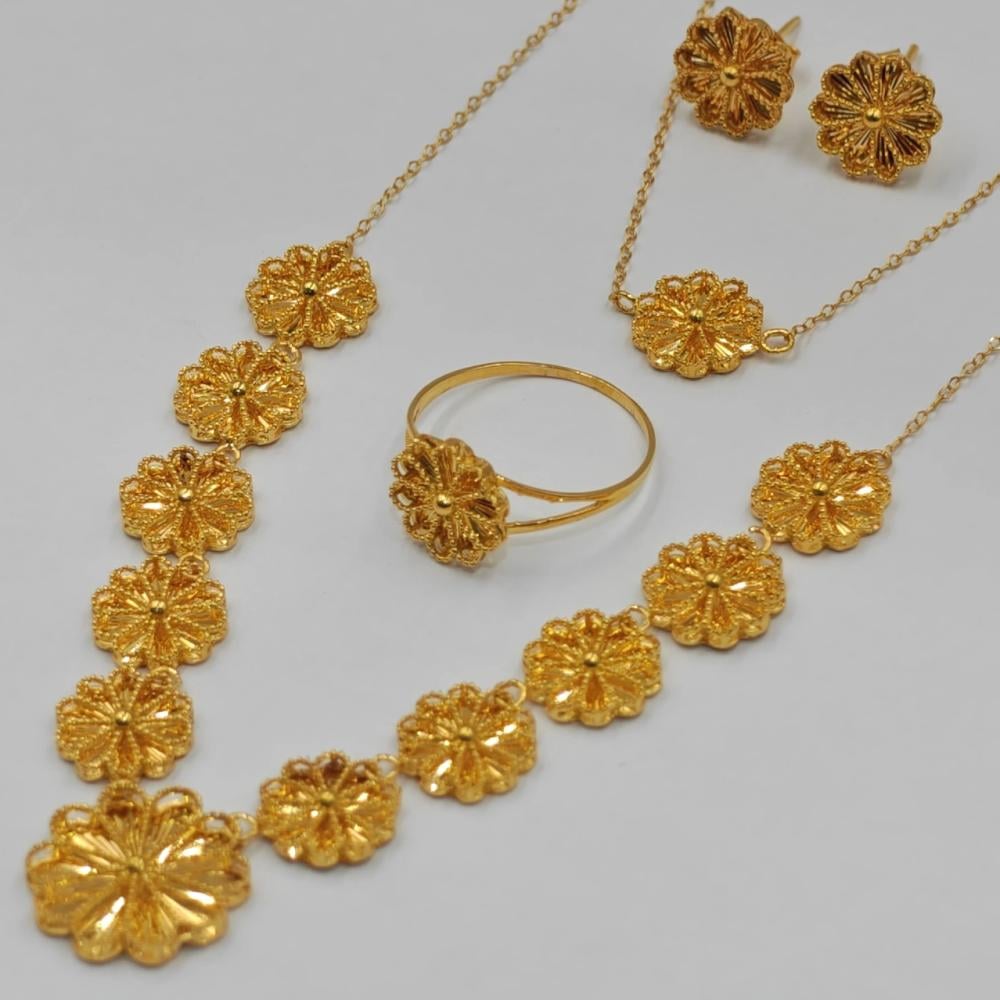 طقم ذهب عيار 21 - 21K Gold set