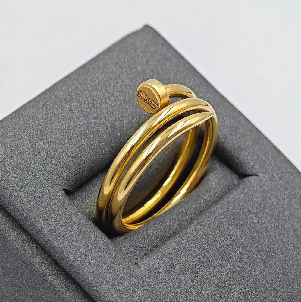 18K Gold Ring - خاتم ذهب عيار 18