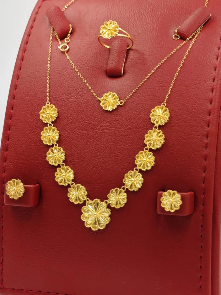 طقم ذهب عيار 21 - 21K Gold set