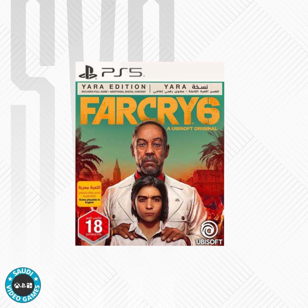 Farcry 6 Yara Edition PS5 - Action & Shooter - PlayStation 5 (PS5) - سعودي  فيديو جيمز