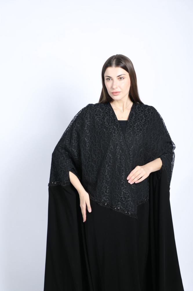 عباية الملكة اسود