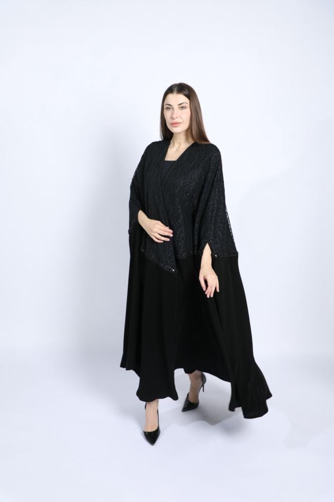 عباية الملكة اسود