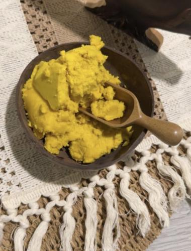زبدة الشيا خام نص كيلو "من اجلك انتي"