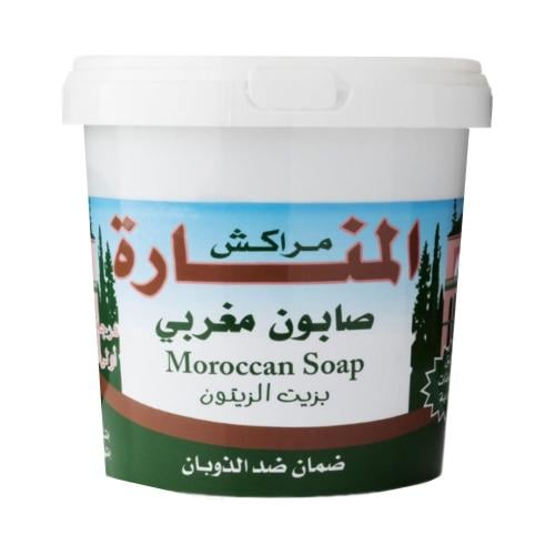 مراكش المنارة صابون مغربي بزيت الزيتون 1 كيلو