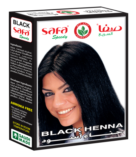 حناء صفا السريع أسود