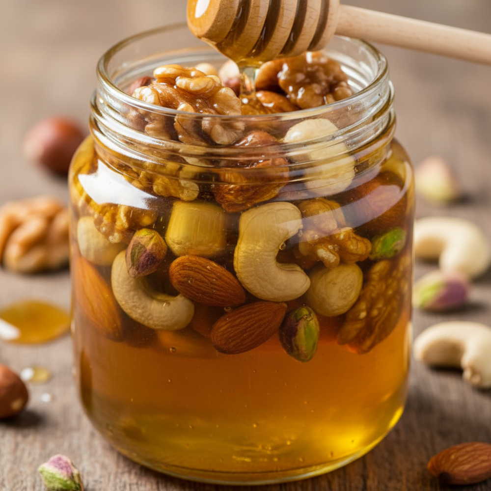 ما هي خلطة عسل بالمكسرات؟ ولماذا يفضلها الكثيرون؟