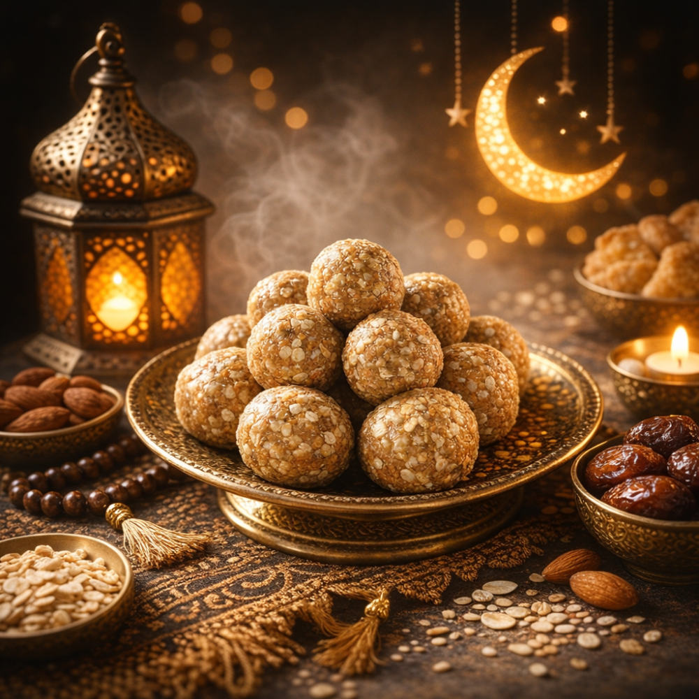 كرات الطاقة كوصفة لرمضان