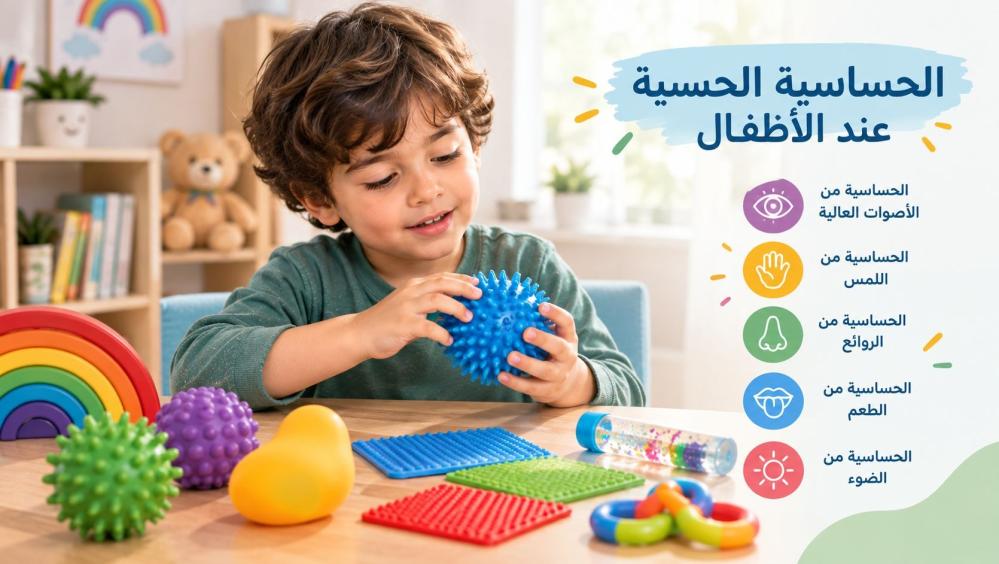 الحساسية الحسية عند الاطفال