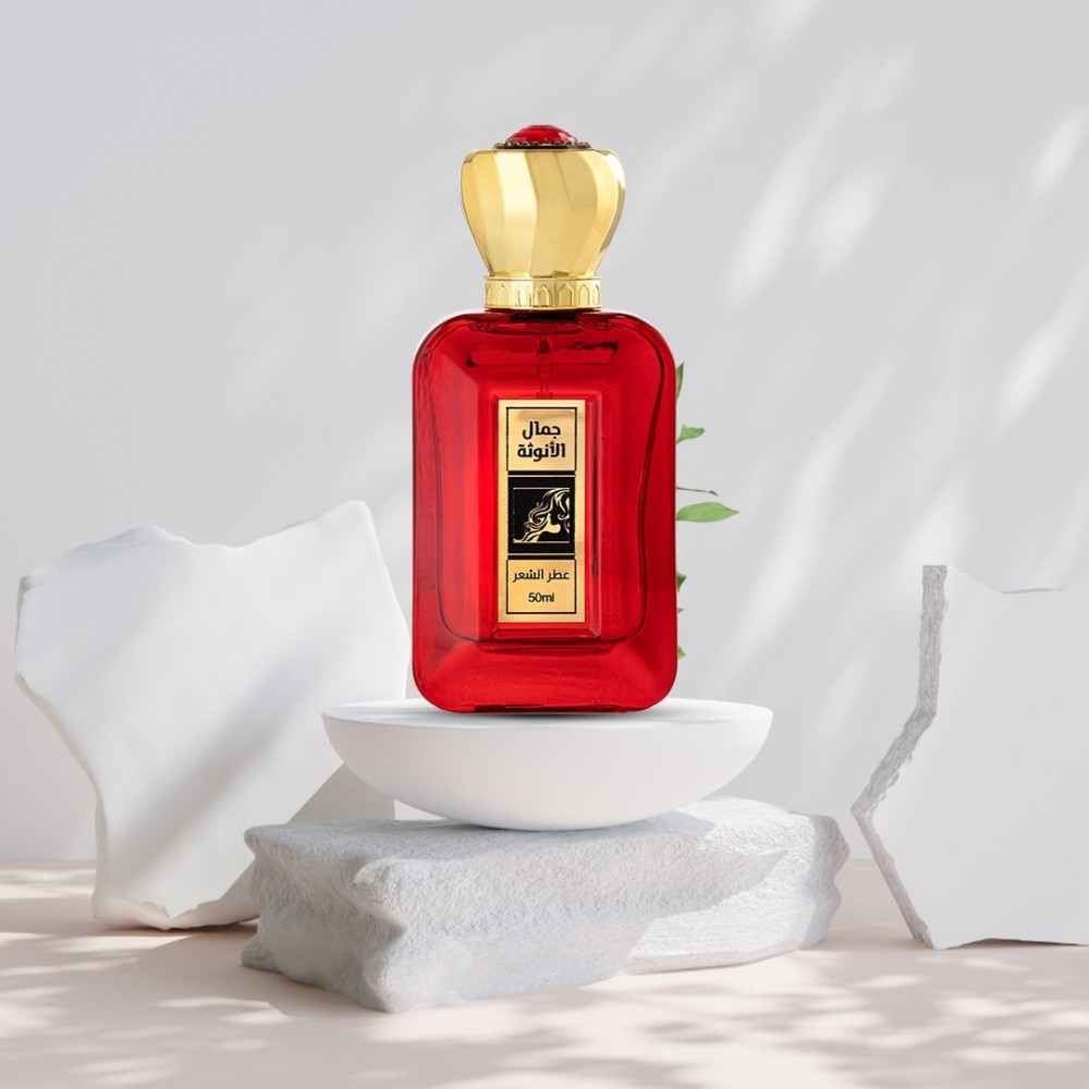 عطر الشعر من متجر جمالك لشعر ذو رائحة منعشة جذابة