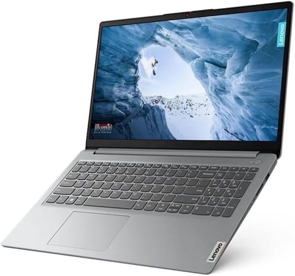 لابتوب ايديا باد 1 15IGL7 بشاشة HD 15.6 انش ومعالج سيليرون N4020 وذاكرة RAM 4GB وSSD 256GB