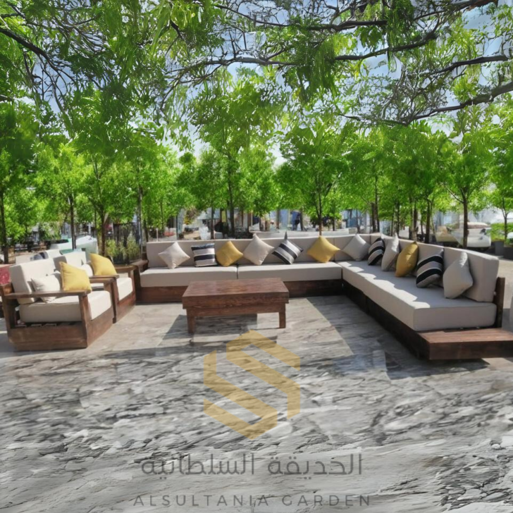 جلسة خارجية زاويه