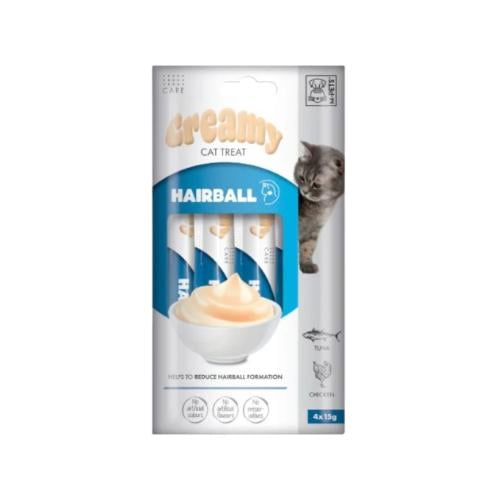 مكافأت للقطط ام بت m-pet مضاد لكرات الشعر بالدجاج والتونة