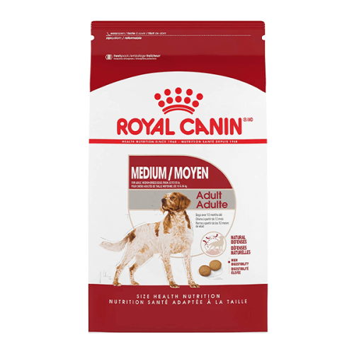 رويال كانين ميديوم ادولت طعام جاف للكلاب البالغة