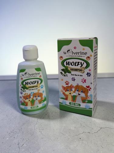 شامبو وولفي مضاد للحشرات والفطيريات برائحه نعناع