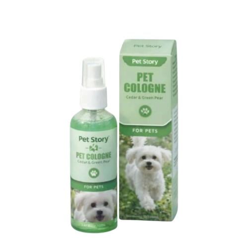 عطر للكلاب برائحه خشب الارز والكمثرى الخضراء 50 مل