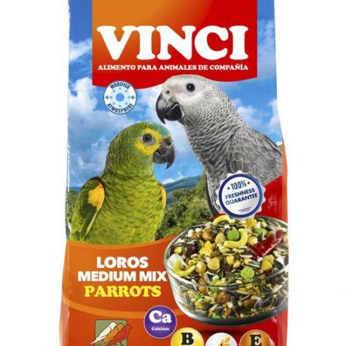 فينشي طعام الببغاءات الكبيرة