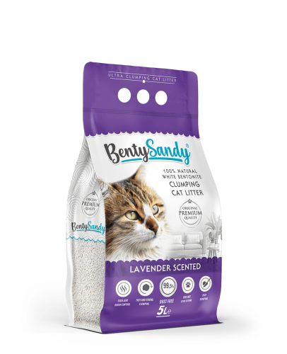 رمل قطط بينتي ساندي لافندر 5لتر